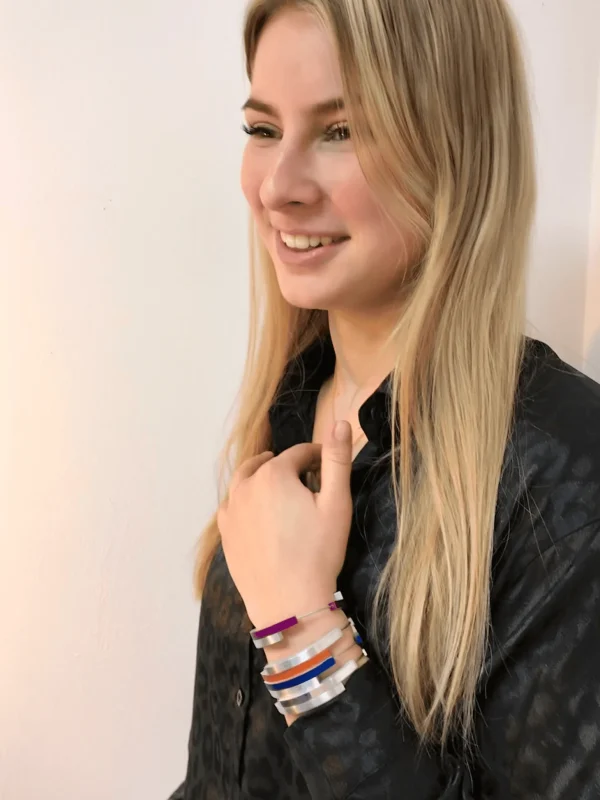 Armband BELLE Blauw | A32B