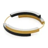 Armband BELLE Zwart | Goudkleur ig | AG32ZG