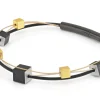 Armband KELLY Goudkleur ig | Zwart | A257ZG