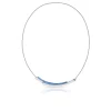 Collier Bogen blauw C74B
