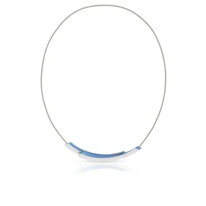 Collier Bogen blauw C74B