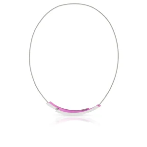 Collier Bogen paars C74P