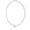 Collier kleine bolletjes en bol C274
