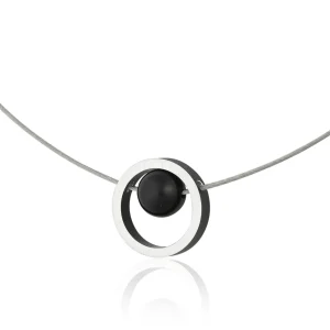 Ketting DONNA Ring met kogeltje C278Z