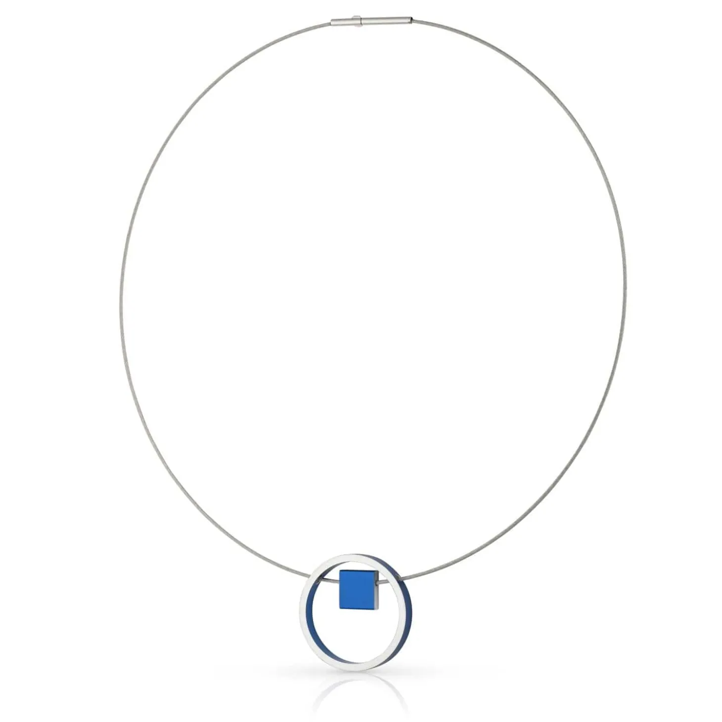 ketting_evy_blauw_ring_me_0.webp Ketting EVY Blauw Ring met vierkantje | C277B