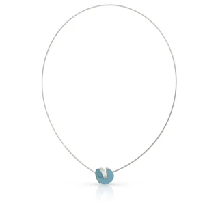 Ketting GEESJE inschuivende rondjes Blauw C280B