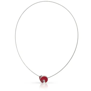 Ketting GEESJE inschuivende rondjes Rood C280R