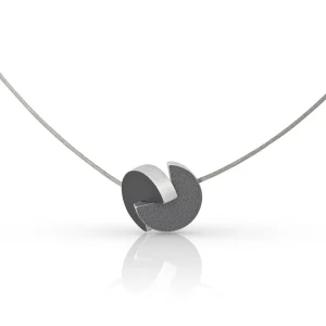 Ketting GEESJE inschuivende rondjes Antraciet C280AG