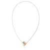 Ketting HILLIE inschuivende vierkantjes C281G
