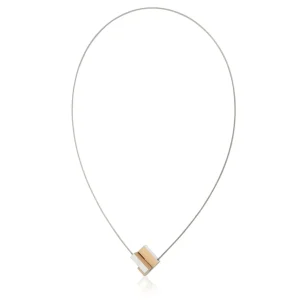 Ketting HILLIE inschuivende vierkantjes C281G