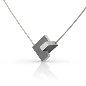 Ketting HILLIE inschuivende vierkantjes C281G