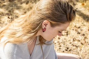 Oorbellen OLIVIA Rood | O21R