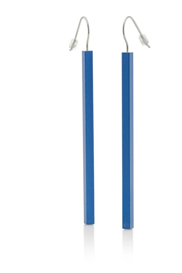 Oorbellen SUUS Lang Blauw | O38B