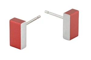 Oorbellen VAJEN Rood | O23R