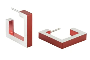 Oorbellen VERA Rood | O11R
