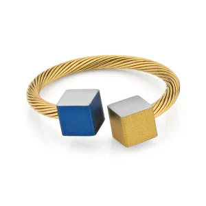 Ring KIKI Blauw-Goudkleur | RG4BG