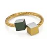 Ring KIKI Groen-Goudkleur | RG4GG