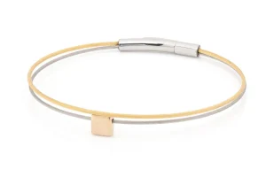 Thinking of You ⬜ armband bicolor