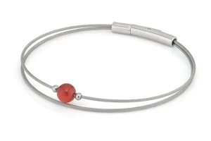 Thinking of You edelsteen armband Carneool zilver