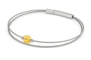 Thinking of You edelsteen armband Citrien zilver