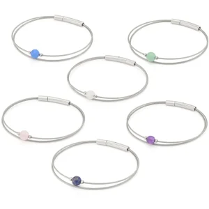 Thinking of You edelsteen armband Lapislazuli